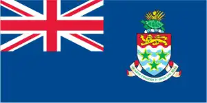 The official flag of the Caymanian nation.