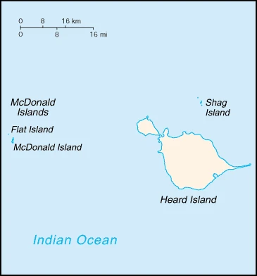 The overview map of the N/A national land.