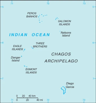 The overview map of the N/A national land.