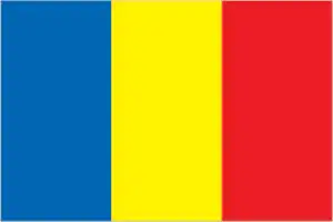 The official flag of the Romanian nation.